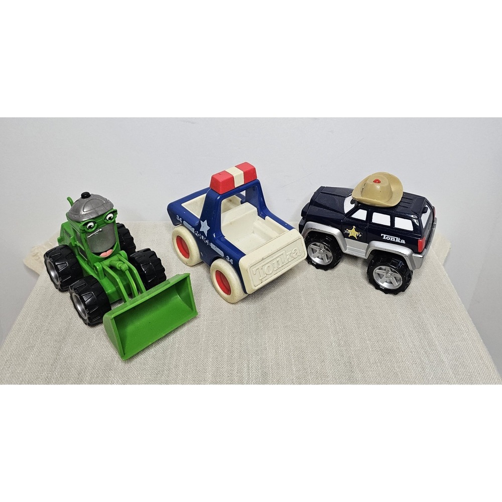 Vintage Tonka Set Of 3 Toys